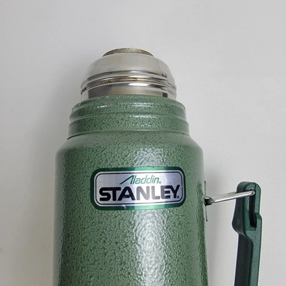 Vintage Aladdin Stanley‎ 32 oz Thermos No.A-944DH With Handle Made In USA - Picture 7 of 12